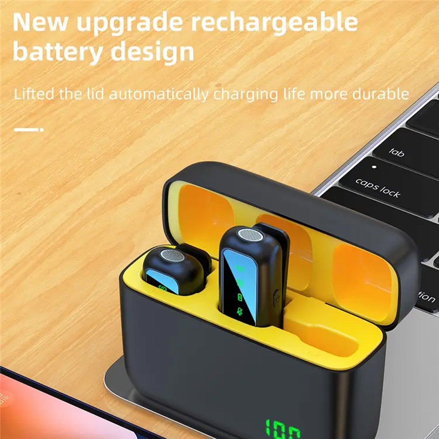 SX6 Digital Wireless Lapel Mic Set - For iOS & Android Devices