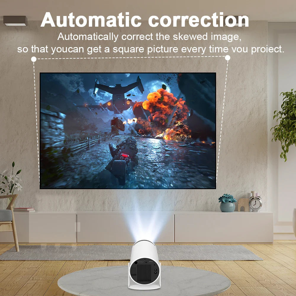 Transpeed 4K WiFi6 Smart Projector