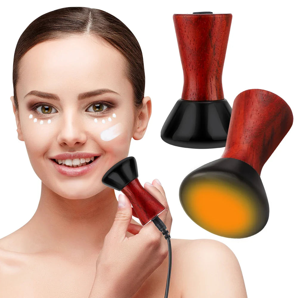 Electric Heated Bian Stone Gua Sha Massager