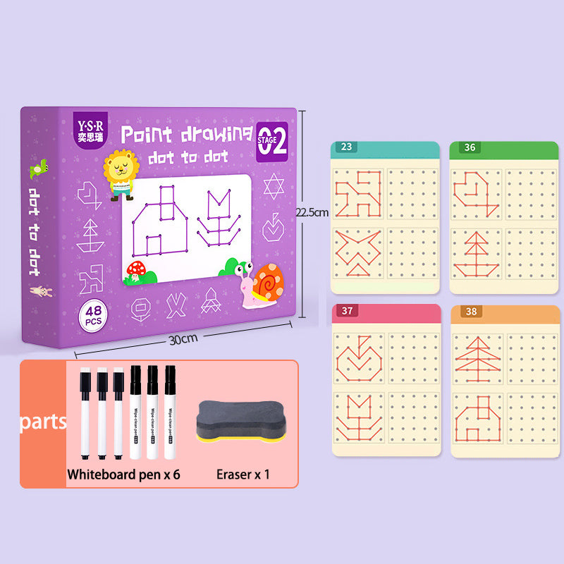 Reusable Magic Tracing Copybook for Kids – Pen Control & Handwriting Practice
