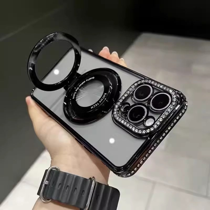 Water Diamond Gradient Glitter Phone Case