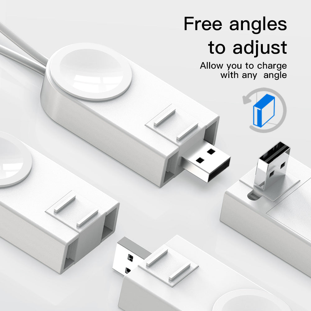 2-in-1 Wireless Charger for Smartwatch & Smartphone