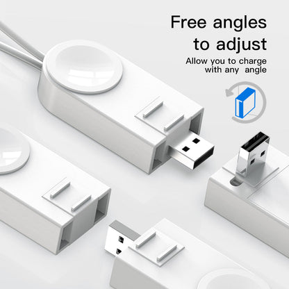 2-in-1 Wireless Charger for Smartwatch & Smartphone