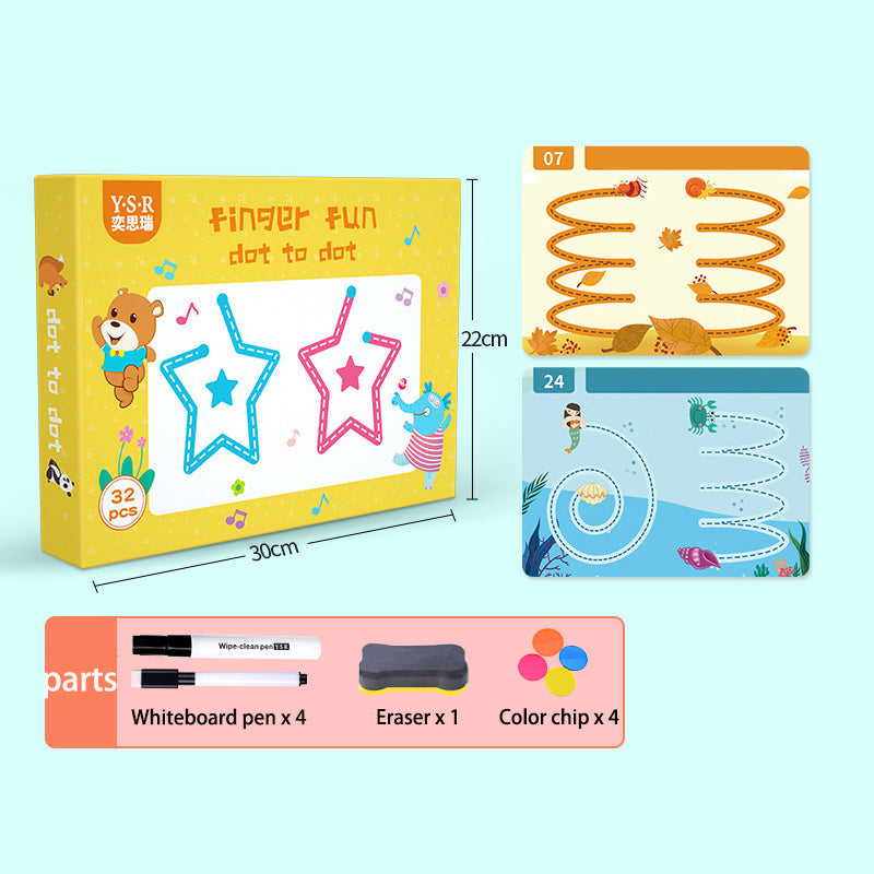 Reusable Magic Tracing Copybook for Kids – Pen Control & Handwriting Practice