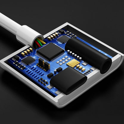 Audio Adapter Charger Cable - Lightning Compatible