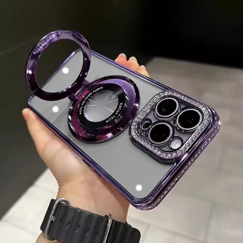 Water Diamond Gradient Glitter Phone Case