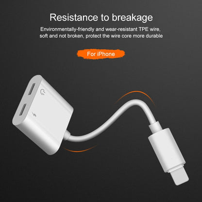 Audio Adapter Charger Cable - Lightning Compatible