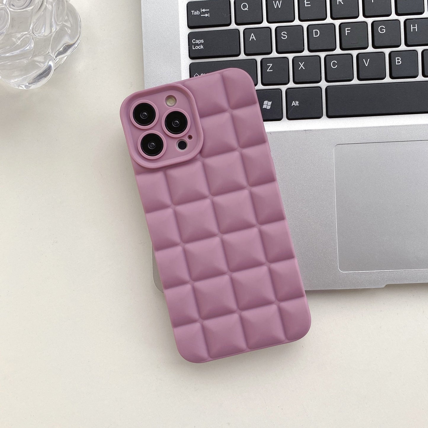 Stereo Lattice Phone Cover For Smartphones Phone Case