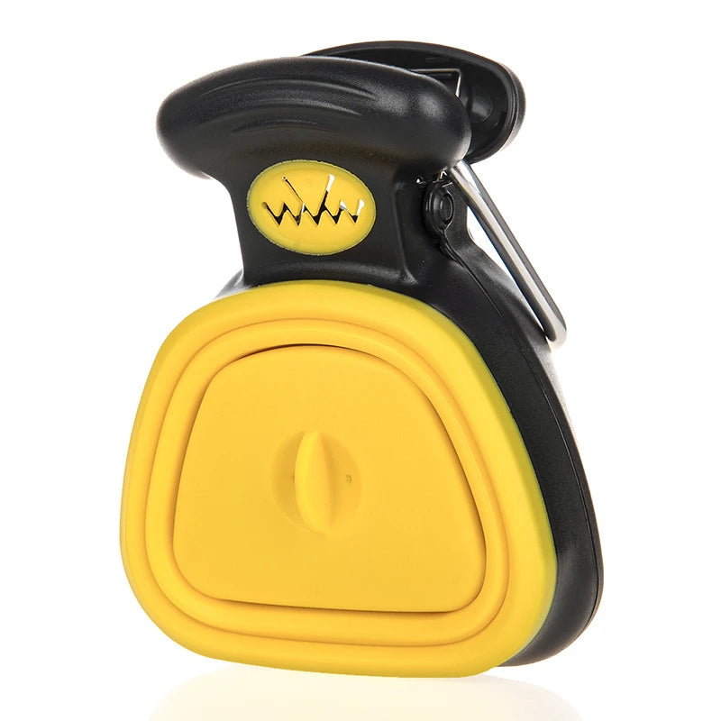Foldable Pooper Scooper with Bags — Portable Dog Waste Picker