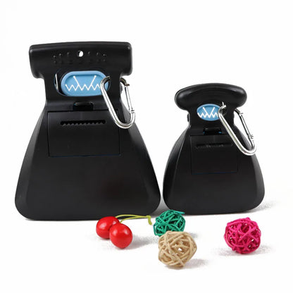 Foldable Pooper Scooper with Bags — Portable Dog Waste Picker