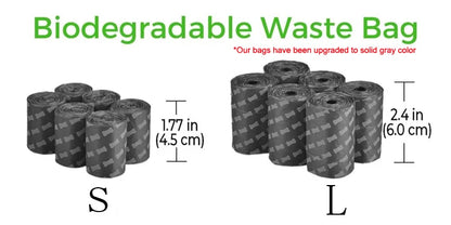 Foldable Pooper Scooper with Bags — Portable Dog Waste Picker