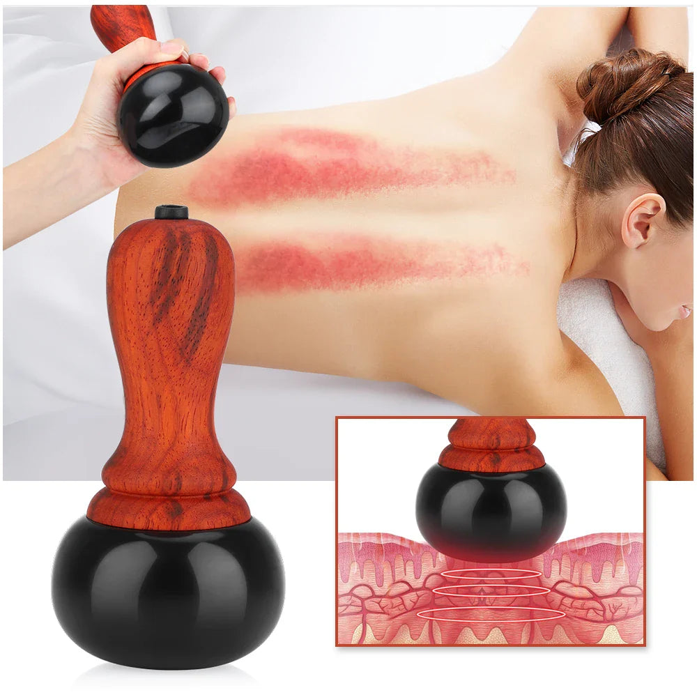 Electric Heated Bian Stone Gua Sha Massager