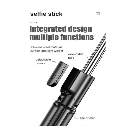 360° Rotation Selfie Stick Tripod with Wireless Remote for Smartphones