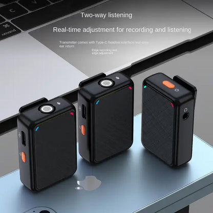 Wireless Microphones Noise Cancelling with Transmitter & Receiver